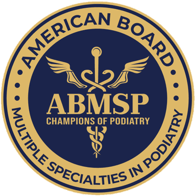 American Board of Multiple Specialties in Podiatry seal