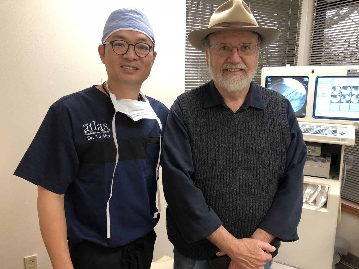 With Dr. Stephen Isham, my mentor